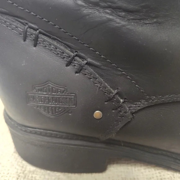 Harley-Davidson Black Women's Biker Boots - Picture 6 of 12
